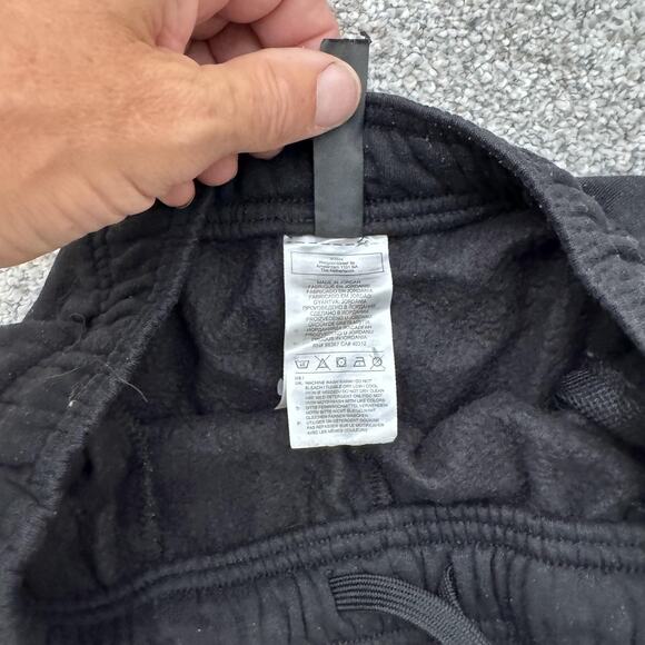 Adidas Pants Mens Small Fleece Athletic Jogger Drawstring Waist 26x28.5 - Picture 10 of 15